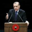 Turkish President Recep Tayyip Erdogan gives a speech to teachers during a ceremony on November 24, 2016 marking Teachers' Day