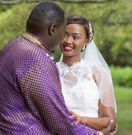 Willis Raburu and Mary Ngami on their wedding day (pichazawanga)
