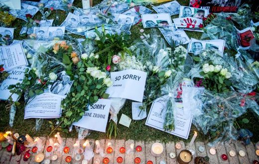 Many Moroccans turned out for vigils or left tributes and wreaths for the victims in the days following the murders