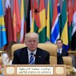 US President Donald Trump attends the Arabic Islamic American Summit at the King Abdulaziz Conference Center in Riyadh on May 21, 2017