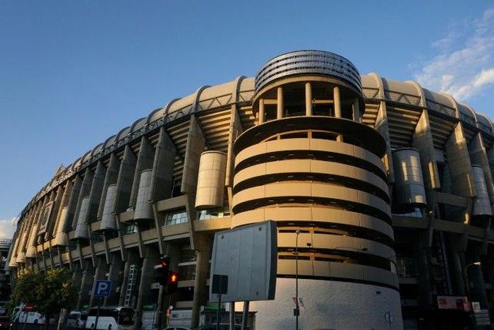 Real Madrid's Santiago Bernabeu stadium