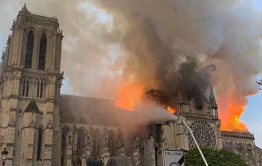 Notre Dame, the University, knows what it's like to be devastated by fire