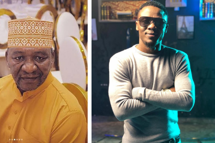 Alikiba and his Father