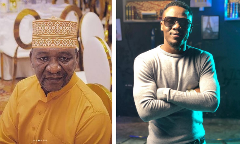 Alikiba and his Father