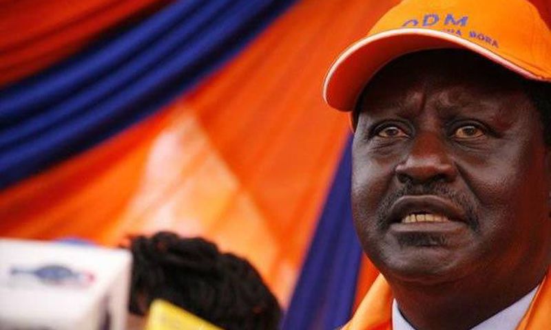 OdDM leader Raila Odinga