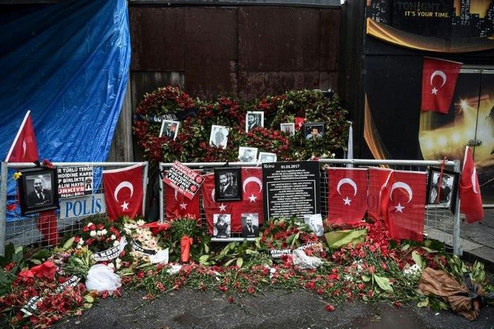 Thirty-nine people were killed, mainly foreigners, on New Year's night when a gunman went on the rampage inside the Reina nightclub in Istanbul, claimed by IS
