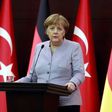 German Chancellor Angela Merkel gives a joint press conference with the Turkish prime minister after bilateral talks in Ankara on February 2, 2017