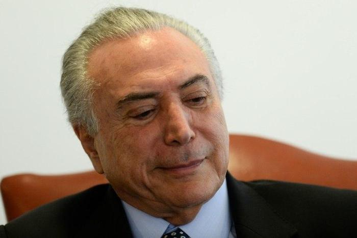 Center-right President Michel Temer, seen in July 2016, who took over this year after the impeachment of leftist leader Dilma Rousseff, has vowed to introduce strong austerity measures