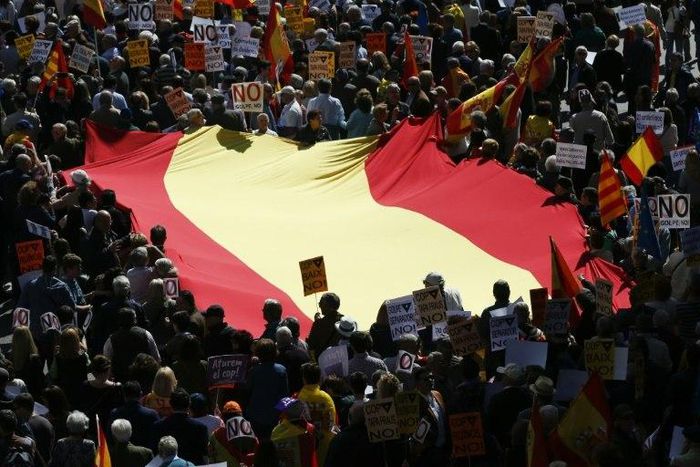 Madrid says plans by the regional Catalan government to hold an independence referendum is unconstitutional