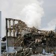 The unit 3 reactor building at Fukushima after the 2011 disaster