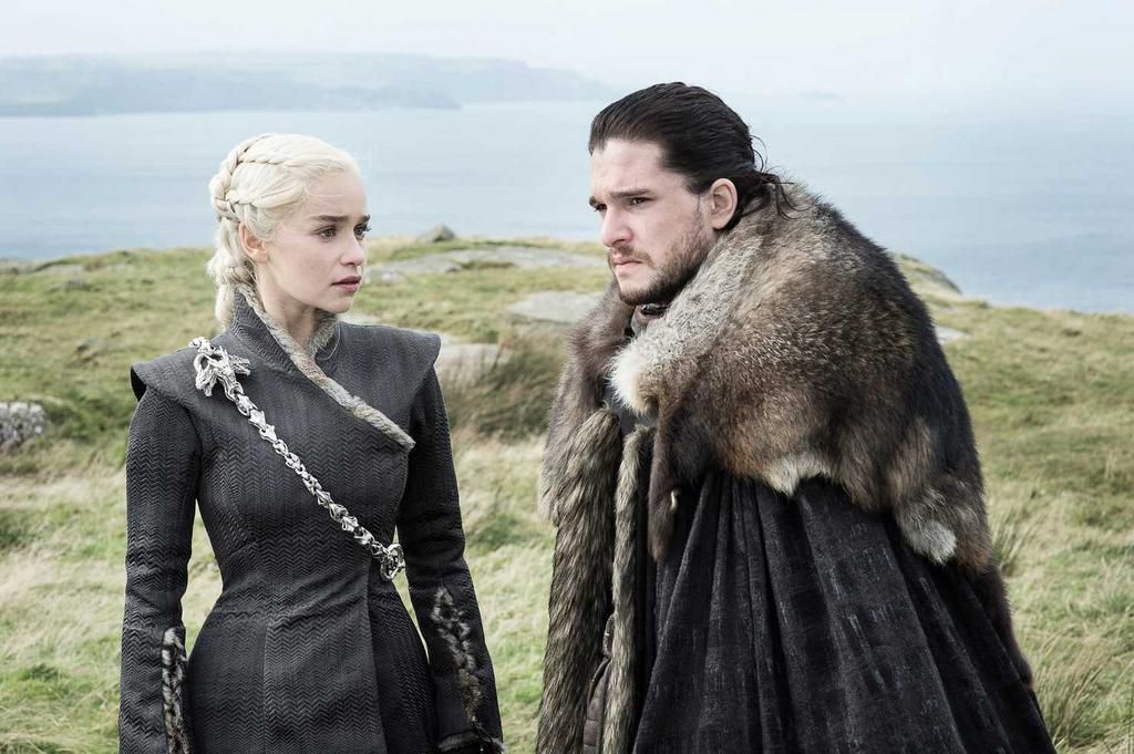 Jon Snow and Daenerys Targaryen (Washingtton Post)