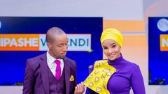 Rashid Abdalla with Lulu Hassan (Instagram)