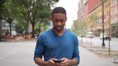 Man texting (shutterstock)
