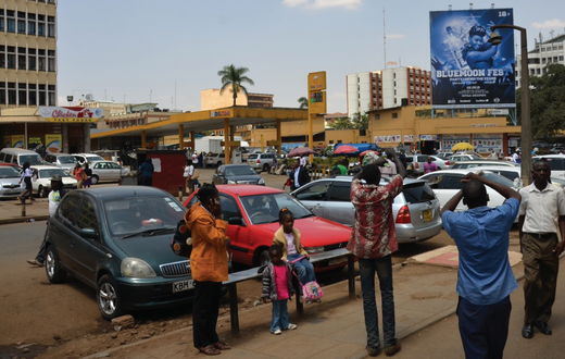 Westlands Stage, Nairobi, one of the areas with anti-abortion posters