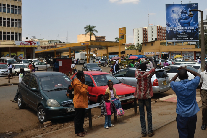Westlands Stage, Nairobi, one of the areas with anti-abortion posters
