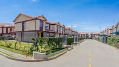 Inside one of Komarock's newest gated community