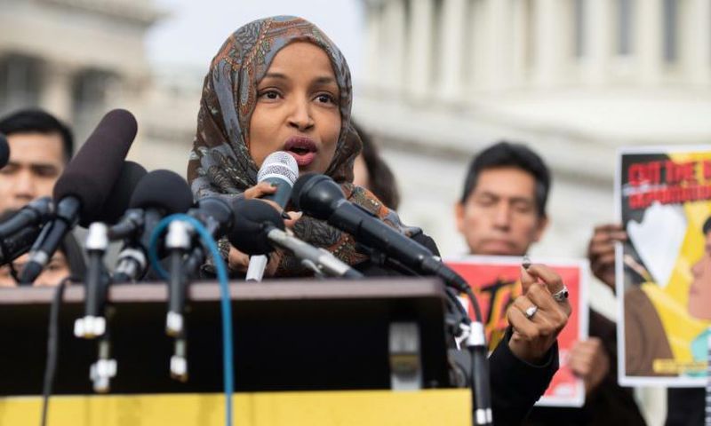 Ilhan Omar, a Democratic lawmaker from Minnesota, has been at the center of an escalating row following a speech she made about Islamophobia in which she was accused by conservatives of downplaying the deadliest attacks on US soil