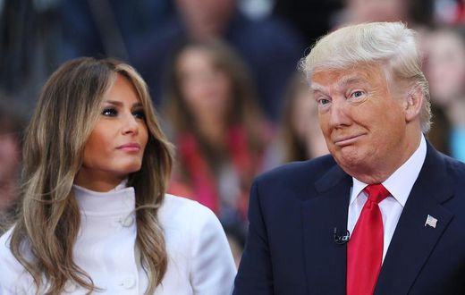 Melania and Donald Trump
