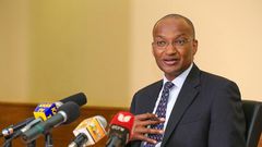 Central Bank of Kenya Governor Patrick Njoroge