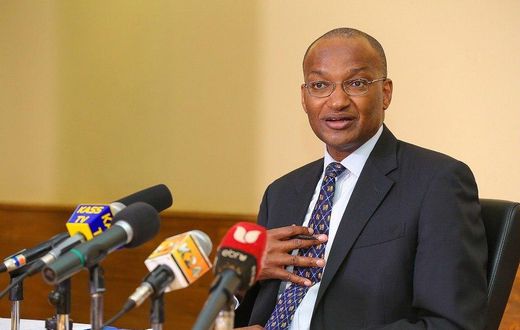 Central Bank of Kenya Governor Patrick Njoroge