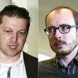 Raphael Halet (left) and Antoine Deltour were whistleblowers in the "LuxLeaks" tax scandal