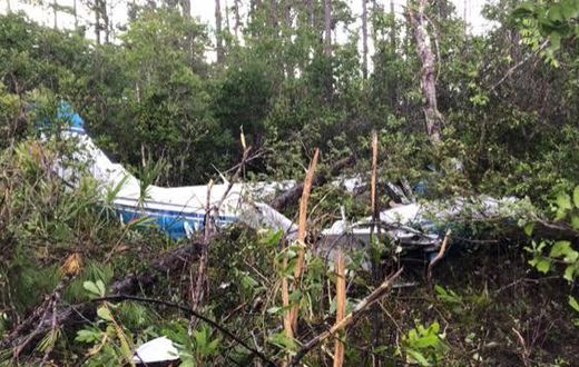 The light aircraft which crashed in Makutano forest in Londiani