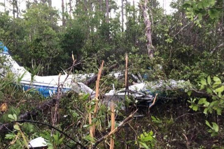 The light aircraft which crashed in Makutano forest in Londiani