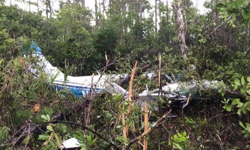 The light aircraft which crashed in Makutano forest in Londiani