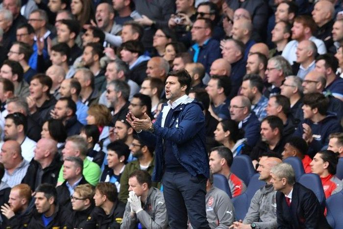 "We are in the race for the title," Tottenham Hotspur's head coach Mauricio Pochettino said