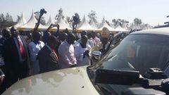 DP Ruto gifts Kisumu arch-bishop top of the range car