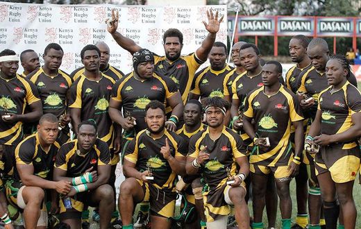 Kenya Cup defending Championships Kabras Sugar