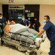 The world's heaviest man, Juan Pedro Franco, who at one point weighed almost 600 kilogrammes (1,300 pounds), has undergone successful gastric bypass surgery in Mexico, his doctors said