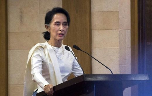 Aung San Suu Kyi has denied the ethnic cleansing of Myanmar's Muslim minority, speaking to the BBC after the UN rights council agreed to investigate allegations against the army