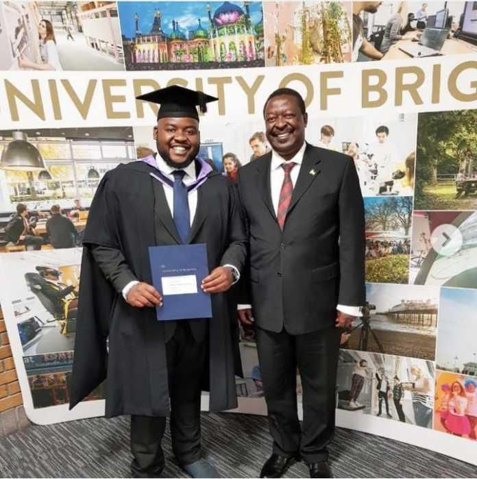 Raila Junior mocks Mike Mudavadi over terrified reaction during Dusit Terror attack