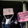 Protesters rallied outside the residence of President Jimmy Morales alleging government negligence at an overcrowded shelter led to a fire that killed 39 girls