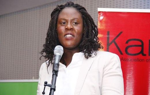 Winnie Odinga, daughter to ODM leader Raila Odinga, during a past function