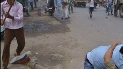 File image of a physical fight between 2 men. Mt. Elgon MP Fred Kapondi rained blows on an opponent at a funeral in Bungoma