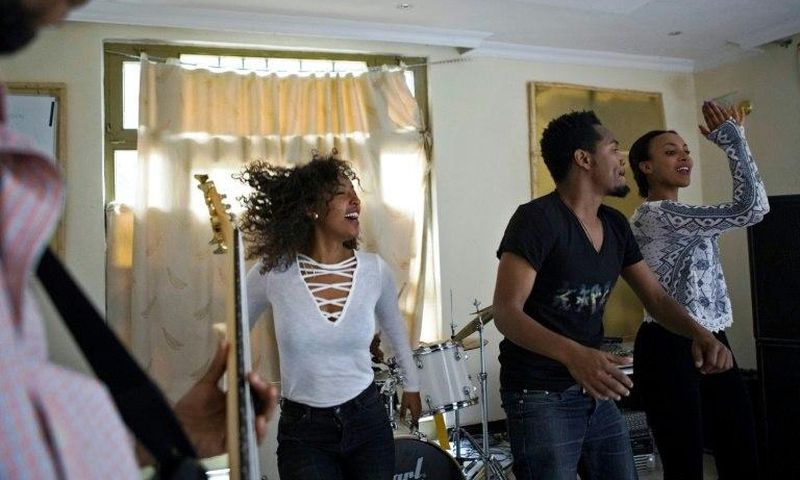 The Jano band -- a rare rock band in Ethiopia -- has been playing locally and touring in Europe for the past five years