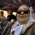 The president of Madres de Plaza de Mayo, Hebe de Bonafini