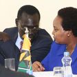 Immediate former CoG chairperson Josphat Nanok (L) with his vice, Anne Waiguru (Twitter)