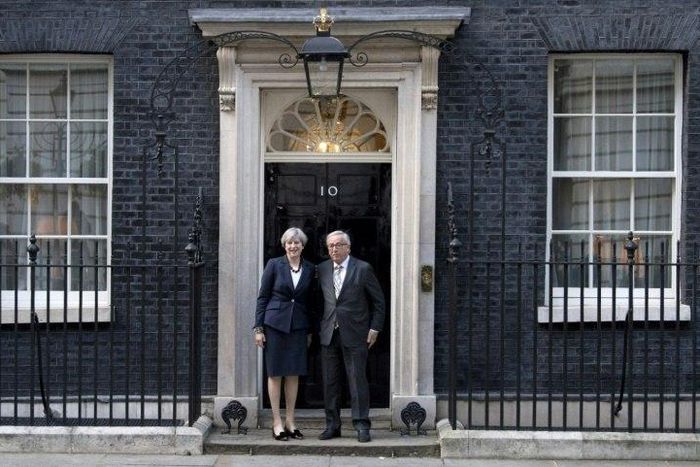 Theresa May hosted EU Commission chief Jean-Claude Juncker and other EU officials for the reportedly tense dinner in Downing Street last Wednesday