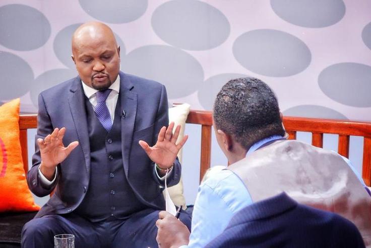 MP Moses Kuria during a past appearance on JKL