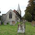 The graveyard at the Church of St Nicholas in the English village of Pluckley, where the ghosts of the "White Lady" and "Red Lady" are thought to reside