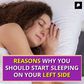 REASONS WHY YOU SHOULD SLEEP ON YOUR LEFT SIDE