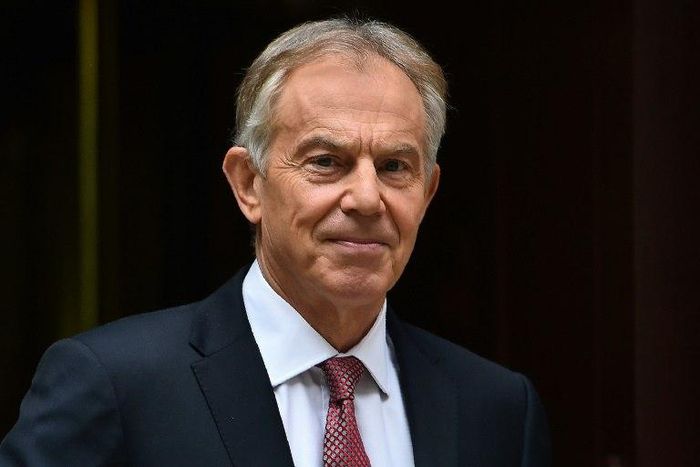 Former British prime minister Tony Blair advised Emmanuel Macron not to lose sight of why French voters chose him for president, seeking 'something new and different'