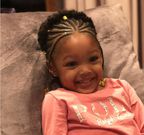 Cornrow styles for kids (Instagram milani_modelmami)