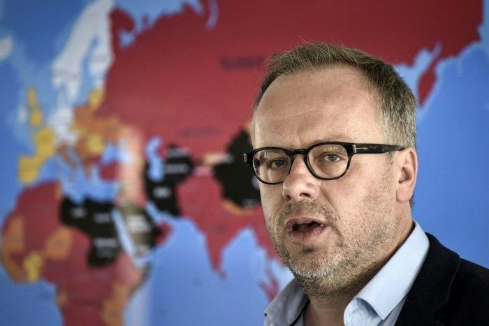 Secretary general of Reporters without borders (RSF) head Christophe Deloire warns press freedom is threatened like never before