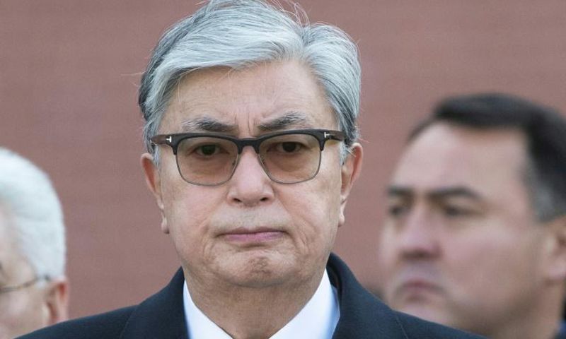 Tokayev became interim president in March