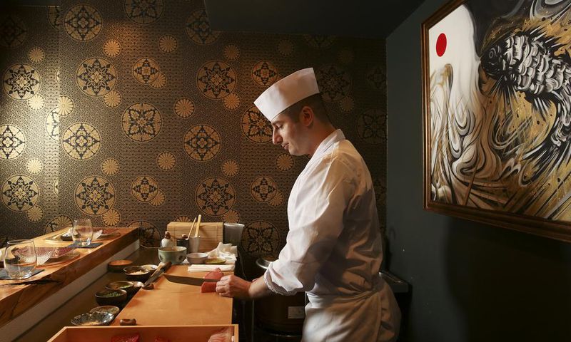 A Hotel Room With a Sushi Bar Instead of a Bed