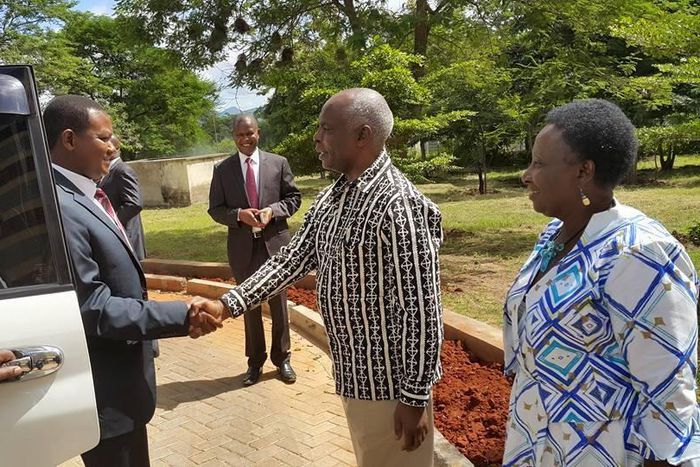 Governor Kivutha Kibwana and DG Adelina Mwau